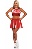 Cheer Leader-Red Underwraps  30624