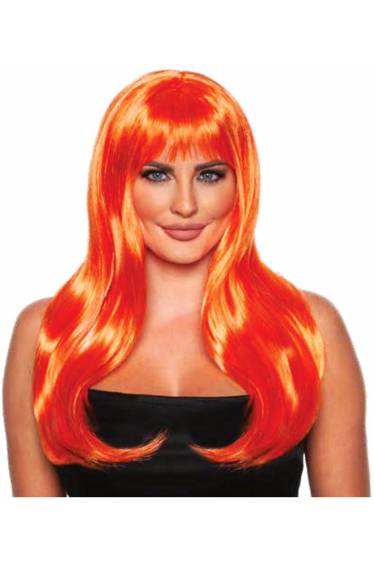 Flirty Wig Orange Underwraps  30658