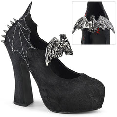 5" Heel 1" Concealed PF Maryjane Pump Pleaser Demonia DEMON/18