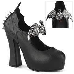 5" Heel 1" Concealed PF Maryjane Pump Pleaser Demonia DEMON/18