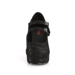 3 3/4" Heel, 1 1/4" PF  Maryjane Pleaser Demonia GOTHIKA/09