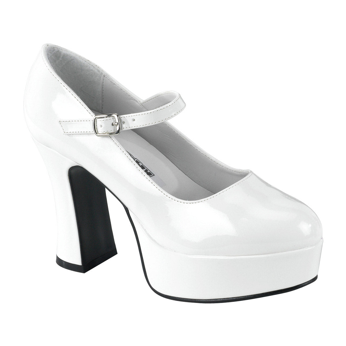 Sexy Round Toe Platform Mary Jane Pump Chunky High Heels Shoes Pleaser Funtasma MARYJANE/50