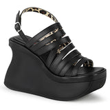 4 1/2" Wedge Platform Strappy Slingback Sandal Pleaser Demonia PACE/33