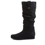 Buckle Strap Cuff Microfiber Pull On Mid Calf Renaissance Boots Shoes Pleaser Funtasma RENAISSANCE/104