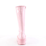 2" Pf Str Knee High Boot, 1/2 Side Zip Pleaser Demonia SLK200/BPHG