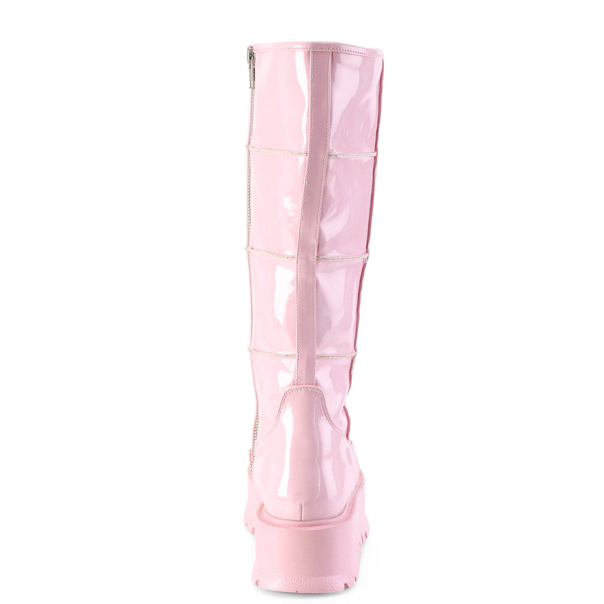 2" PF Knee High Boot, Side Zip Pleaser Demonia SLACKER/230