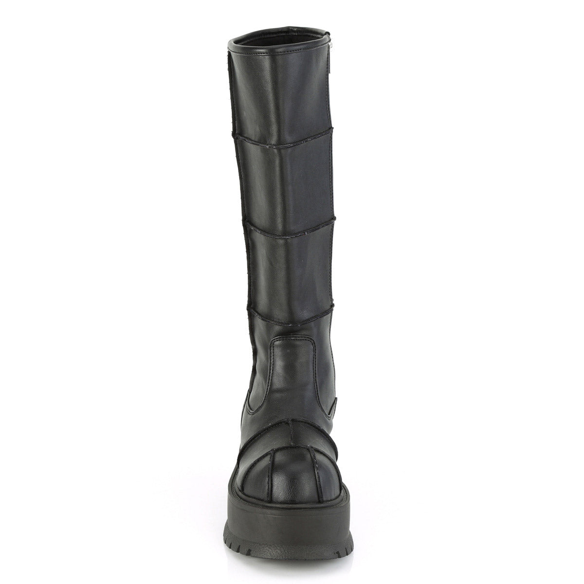 2" PF Knee High Boot, Side Zip Pleaser Demonia SLACKER/230