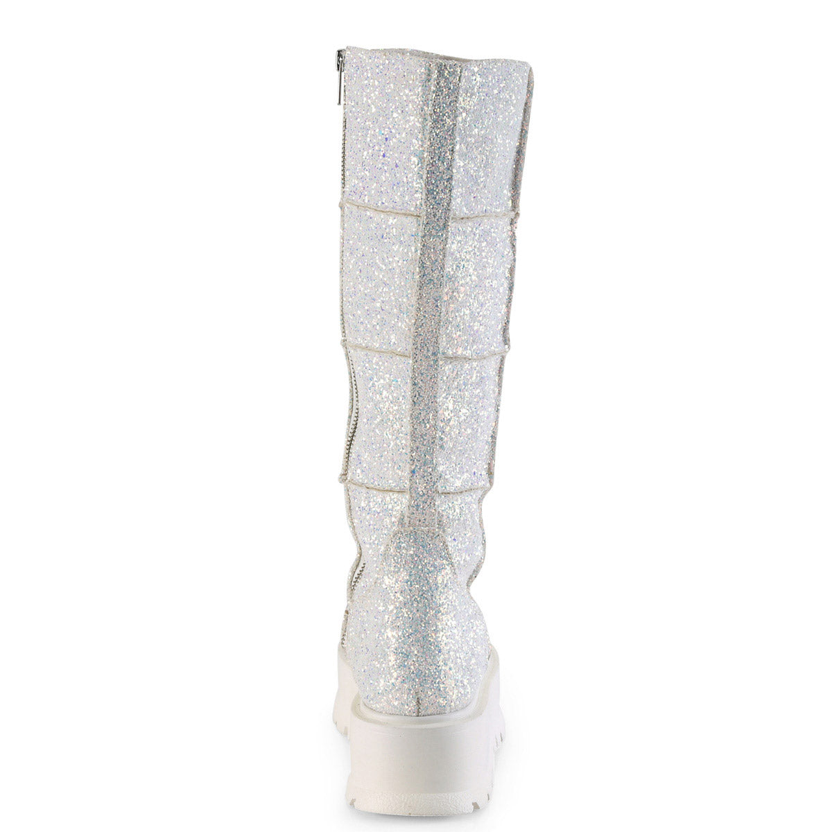 2" PF Knee High Boot, Side Zip Pleaser Demonia SLACKER/230