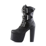 Sexy Buckle Strap Platform High Heel Ankle Booties Lace Boots Shoes Pleaser Demonia TORMENT/703