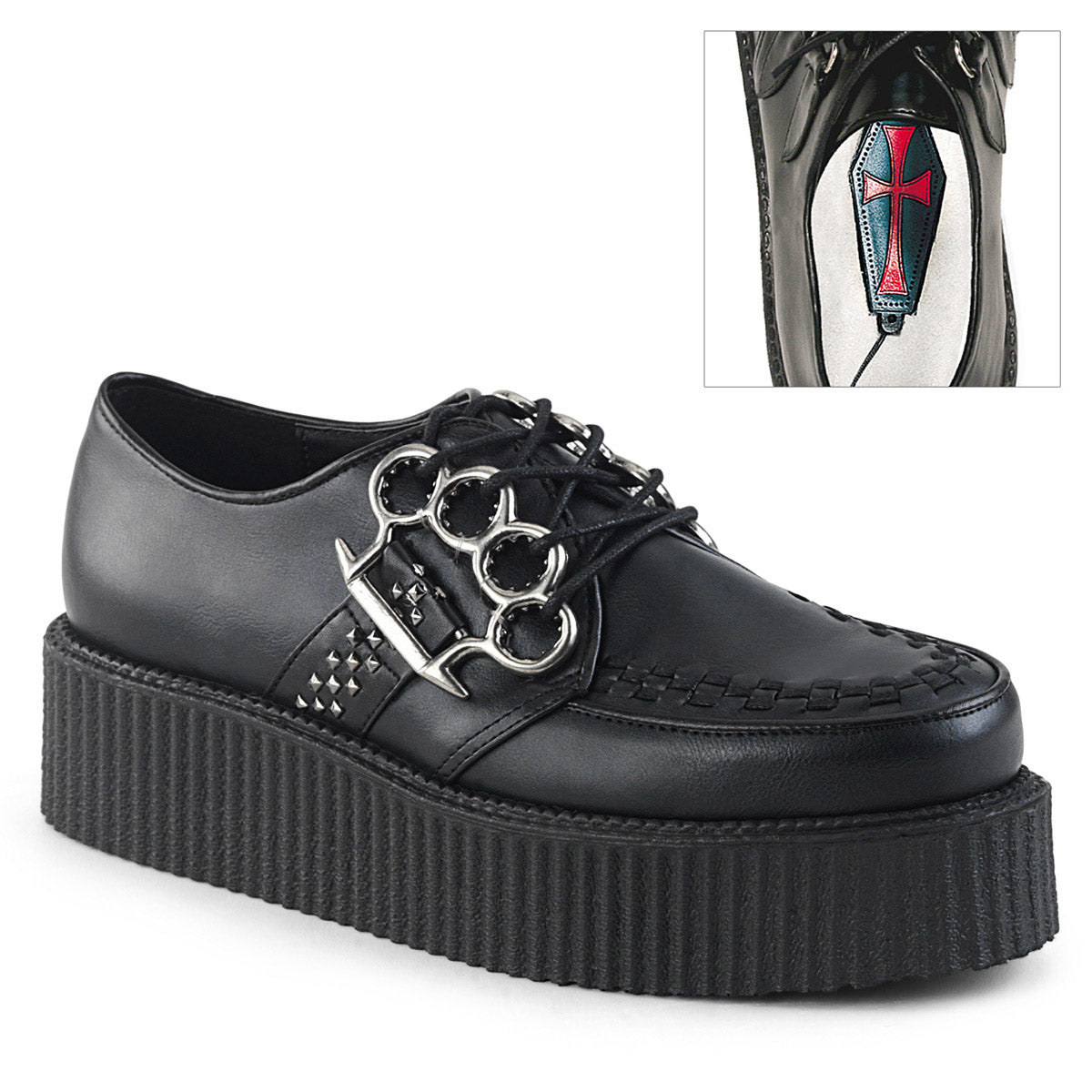 2" Platform Oxford Creeper Pleaser Demonia V/CREEPER/516