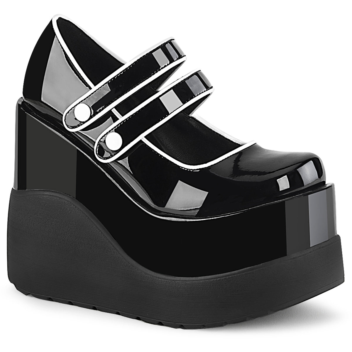 5" Tiered Platform Maryjane Pleaser Demonia VOID37/B