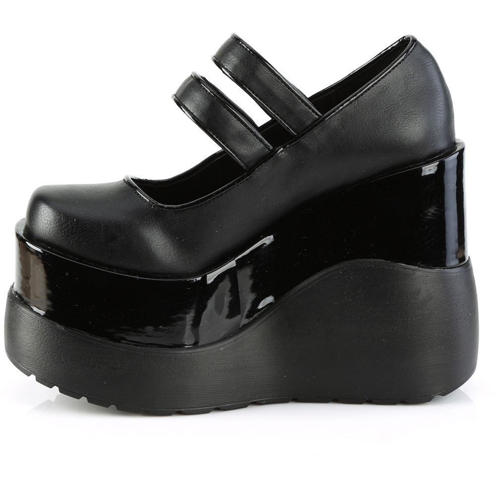 5" Wedge Tiered Platform Maryjane Pleaser Demonia VOID/37