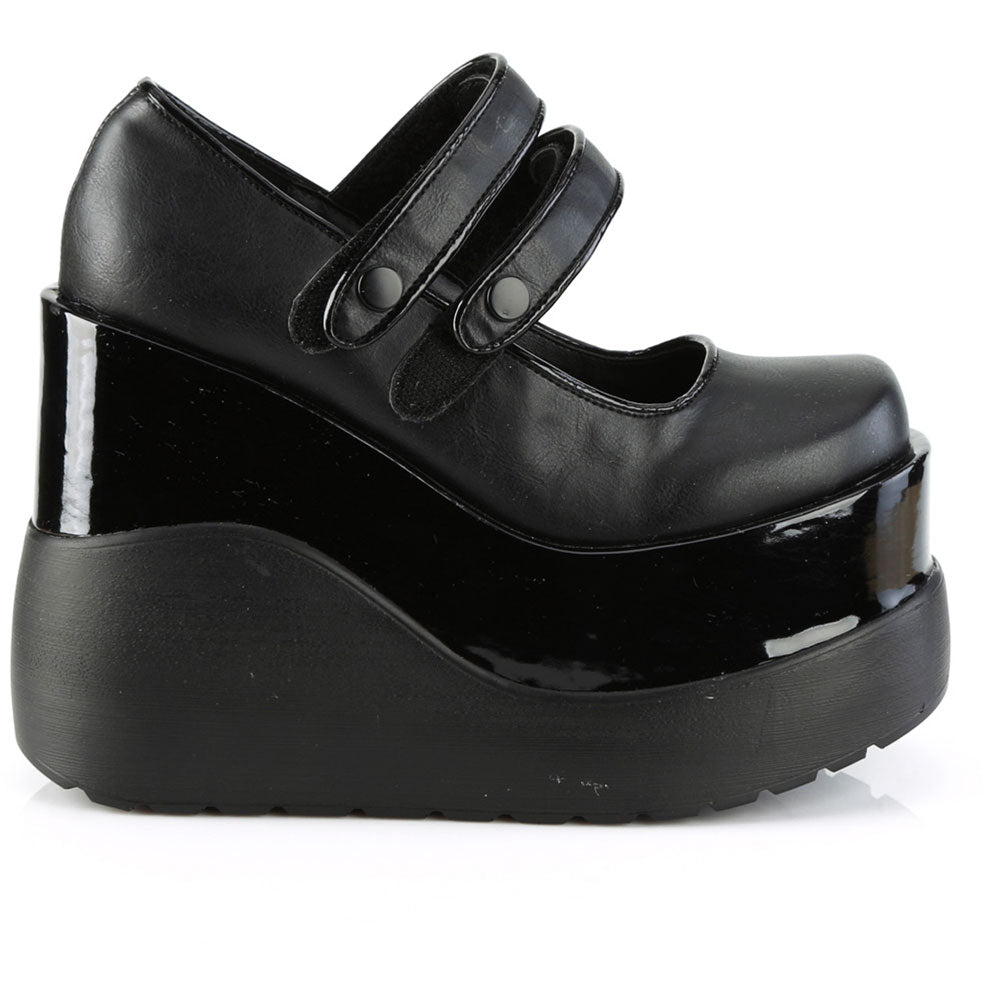 5" Wedge Tiered Platform Maryjane Pleaser Demonia VOID/37