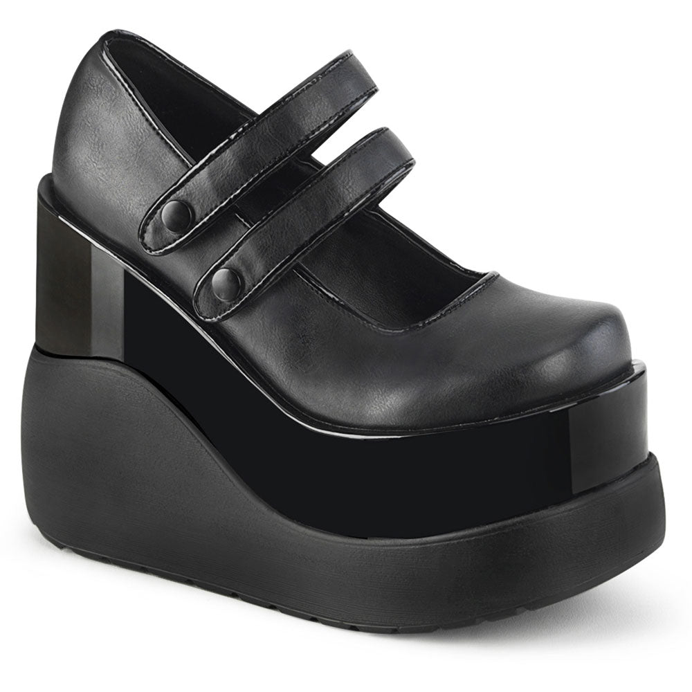 5" Wedge Tiered Platform Maryjane Pleaser Demonia VOID/37